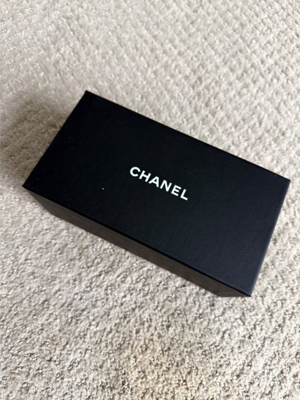 CHANEL Black Oversized Rectangle Sunglasses w/ Orig. Packaging Celeb Style - Picture 3 of 16